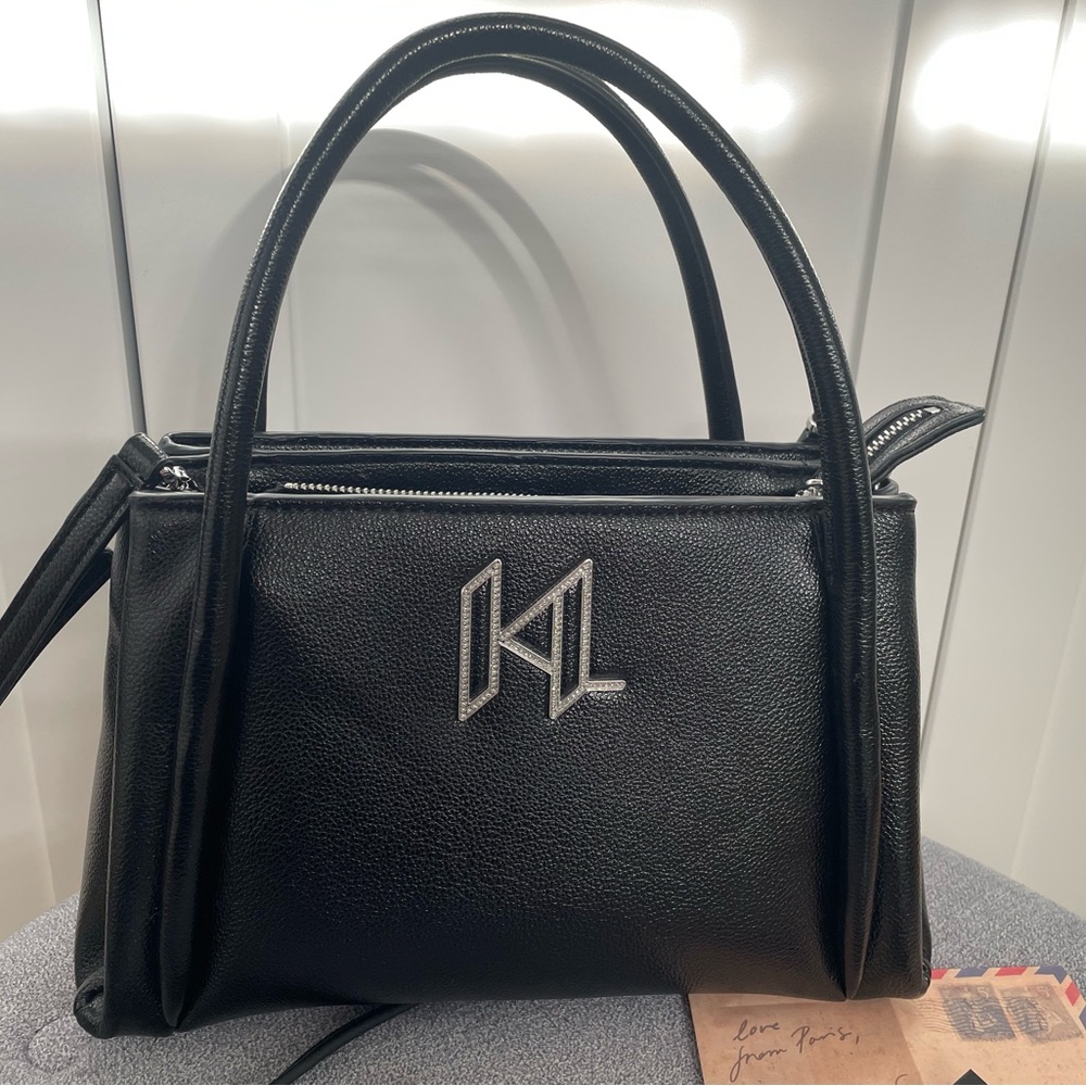 Black Leather Handbag - NWOT